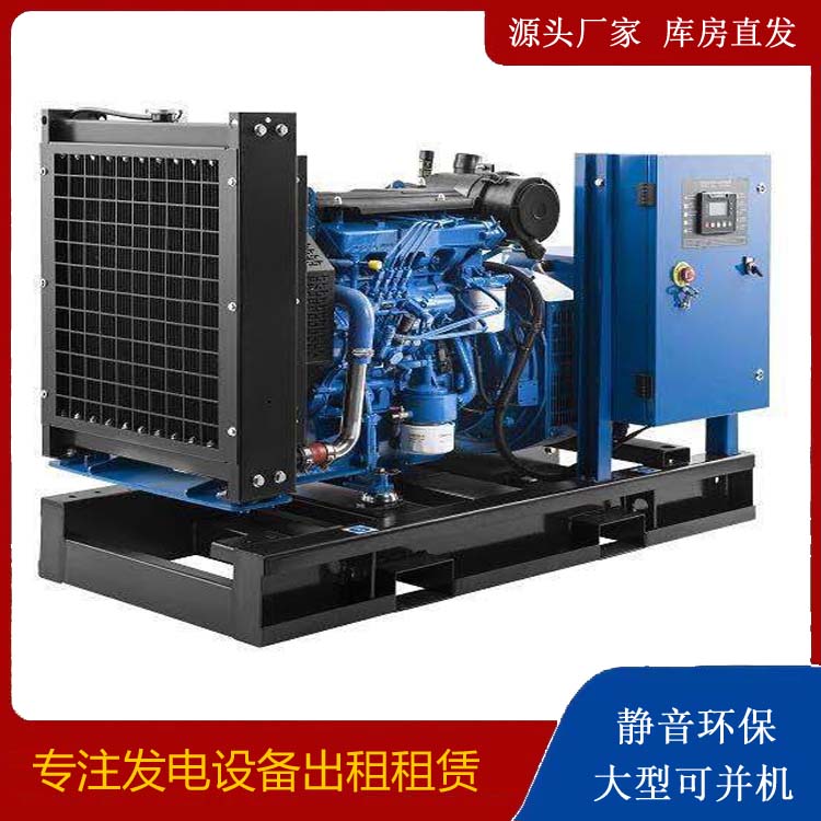 同仁出租发电机 潍柴发电机一定要预防通风管道的堵塞和灰尘