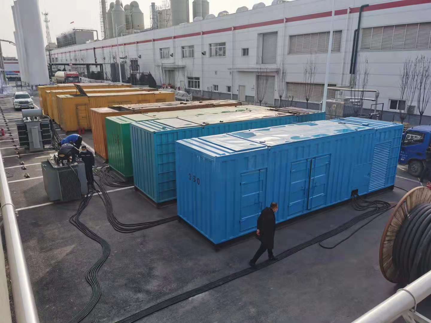 同仁出租发电机-柴油发电机组三相采用什么接法